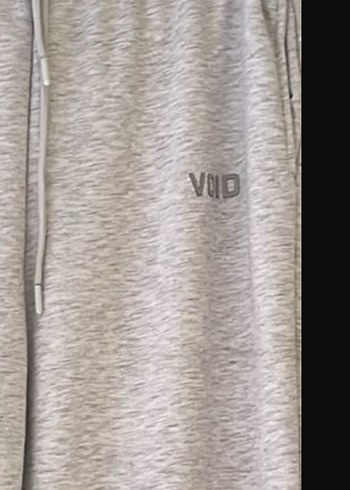 Voıd açık Gri Kadın Pamuklu Rahat Kesim Eşofman - Görsel 2