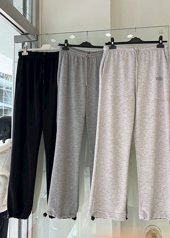 Voıd açık Gri Kadın Pamuklu Rahat Kesim Eşofman - Görsel 3