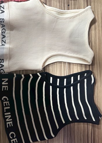 Celine& Sagaza Crop Set (2li) - Görsel 2