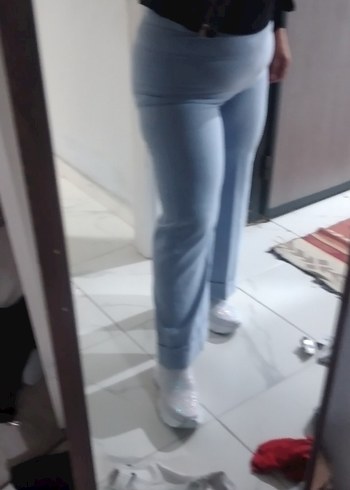 Trendyol & Milla Acik Mavi Rahat Ve Sik Pantolon