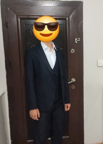 Diğer Sik Siyah Uc Parcali Erkek Takim Elbise