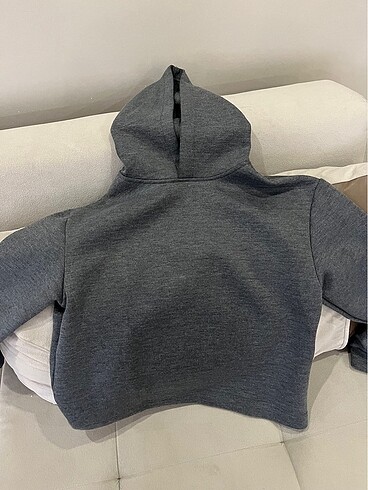 s Beden gri Renk Zara kapüşonlu sweatshirt-etiketli
