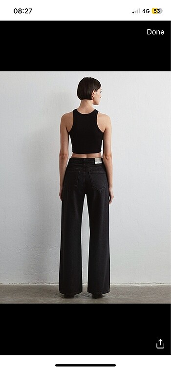 27 Beden gri Renk Jeans