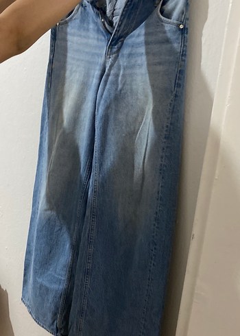 Mavi Jeans Acik Mavi Yikamali Denim Pantolon