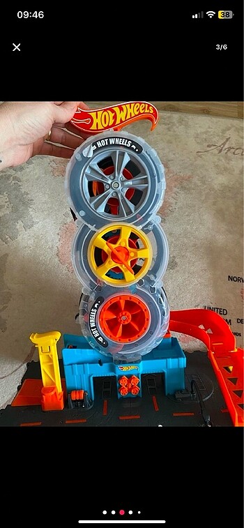 Beden Hot wheels tekerlek kulesi