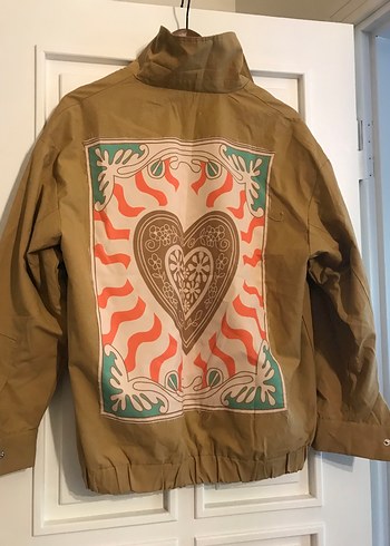 Batik Marka Retro Kalpli Kahverengi Ceket