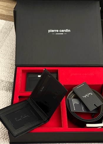 Pierre Cardin Siyah Erkek Cüzdan ve Kemer Seti - Görsel 3