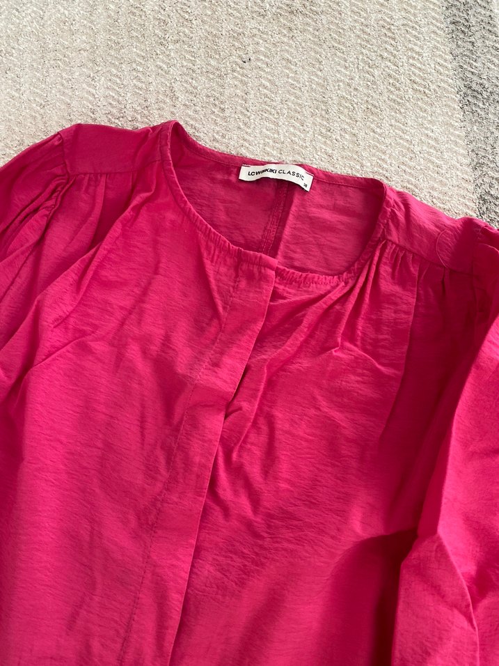 Fuşya tunik - Görsel 2