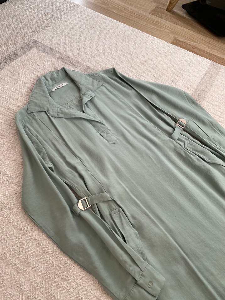 Mümtaz yeşili tunik - Görsel 2