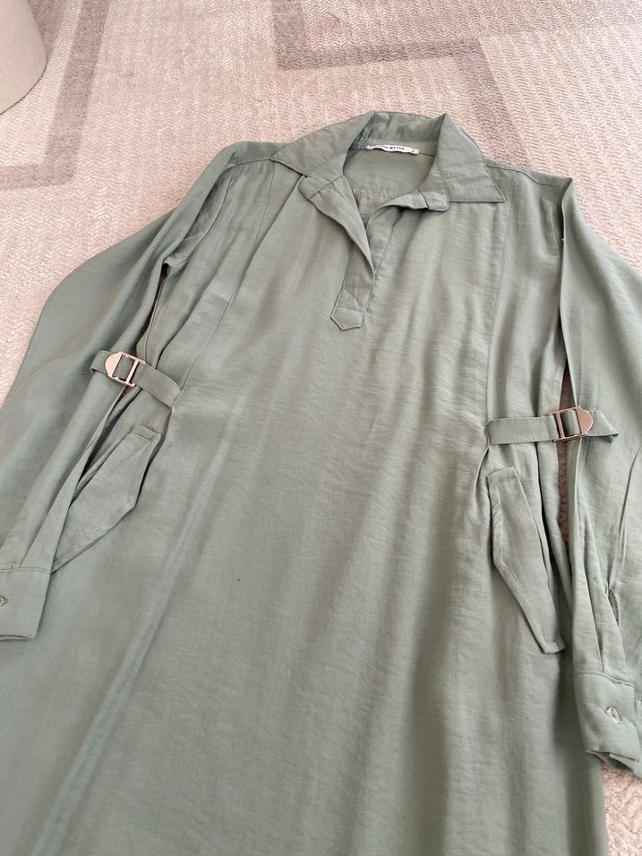 Mümtaz yeşili tunik - Görsel 3