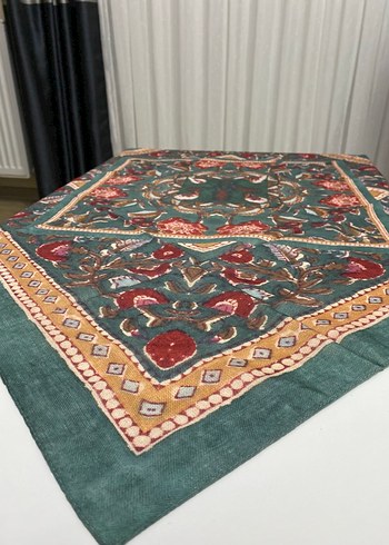 Bohem Çok Renkli Desenli Kadın eşarp - Görsel 3