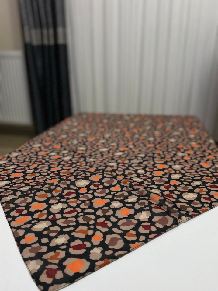 Bohem Çok Renkli Desenli Kadın eşarp - Görsel 5