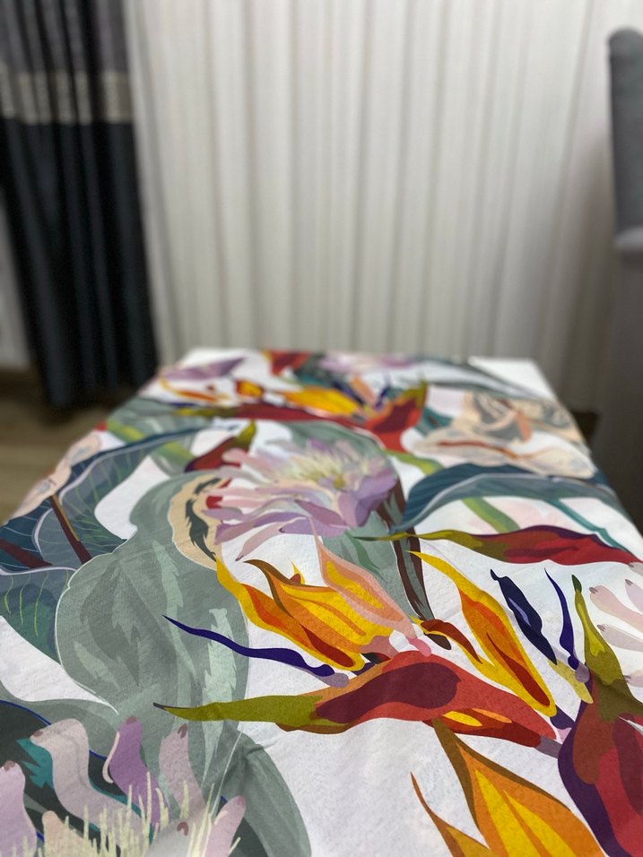 Bohem Çok Renkli eşarp - Görsel 2