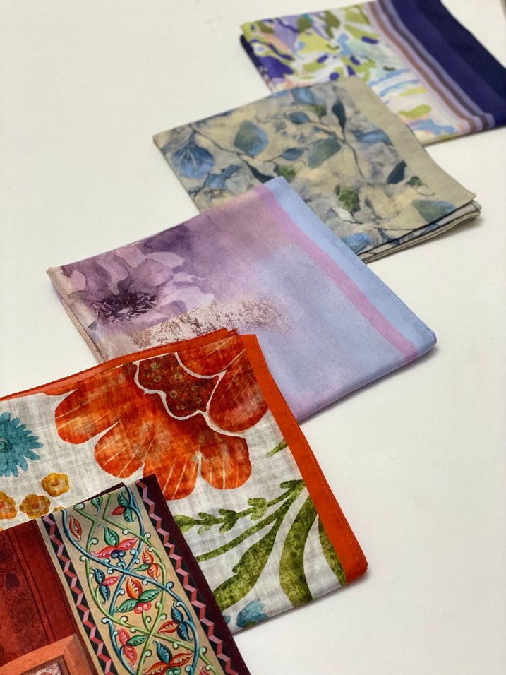 Organik soft eşarp - Görsel 2