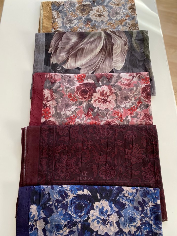 Bambu kraş şal - Görsel 3