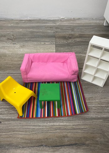 Ikea İkea Renkli Oyuncak Mobilya Seti