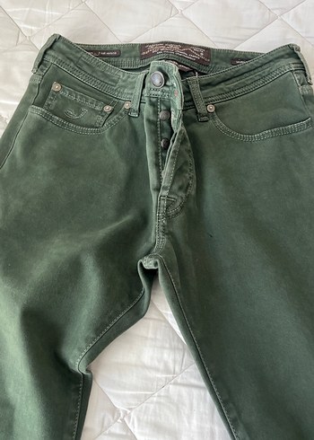 Jacob Cohen Koyu Haki Denim Jean