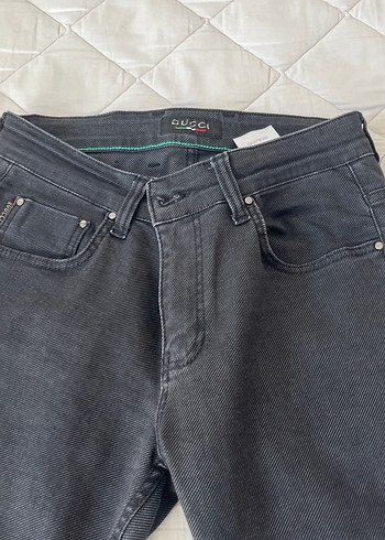 Gucci Siyah Denim Jean