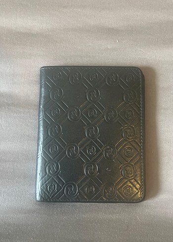Vakko Sik Siyah Monogramli Cuzdan