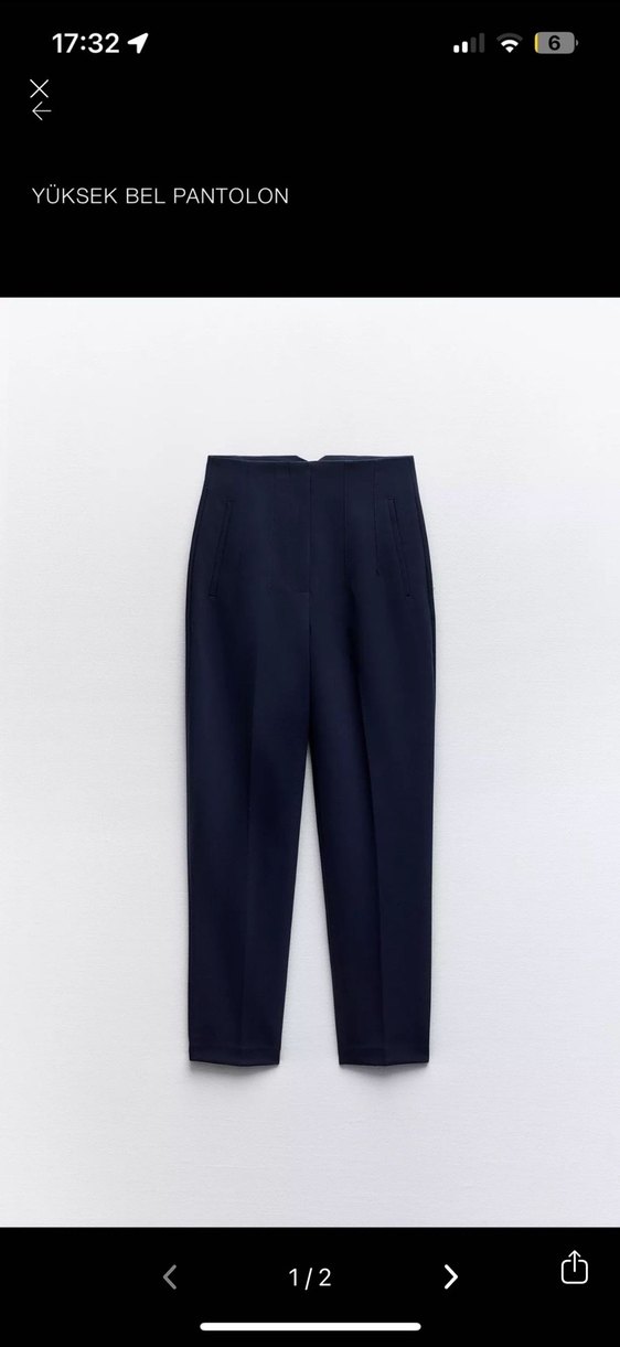 Zara pensli pantolon - Görsel 2