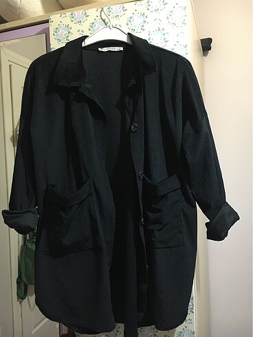 Diğer Siyah kadifemsi gömlek ceket