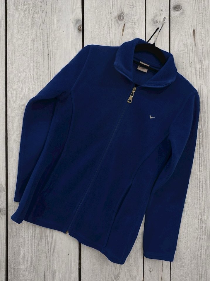 Fermuarlı Lacivert  Polar Sweatshirt - Görsel 3