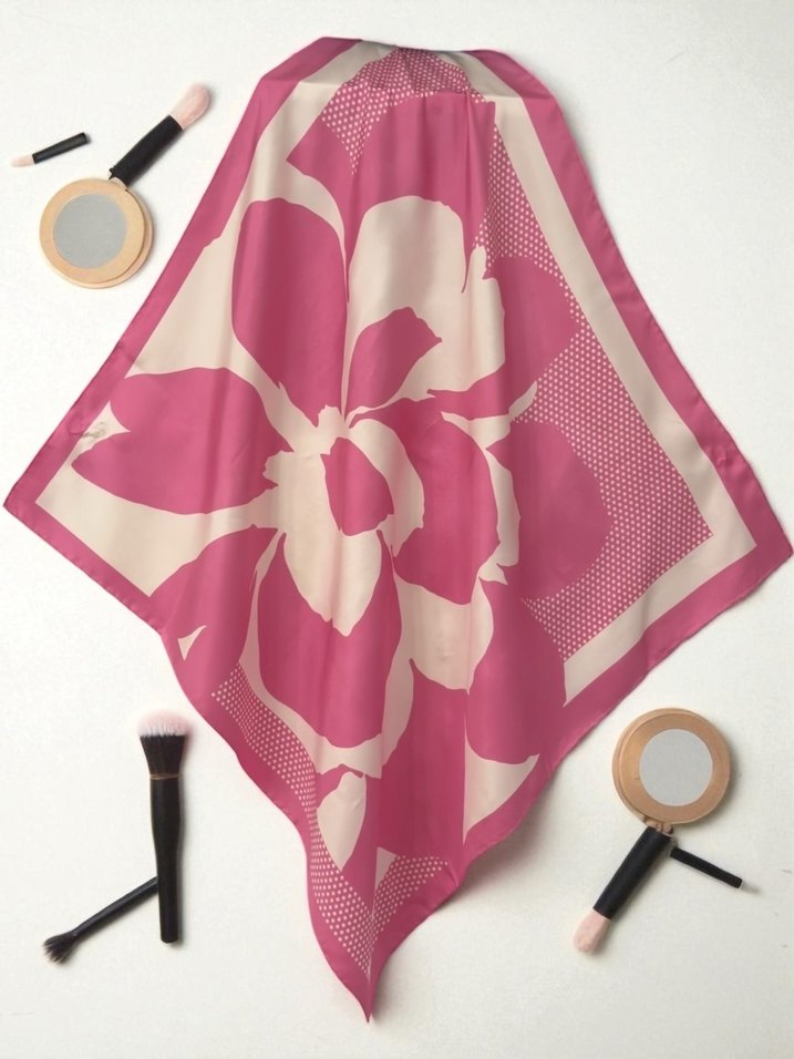 Vakko tvil ipek eşarp - Görsel 3