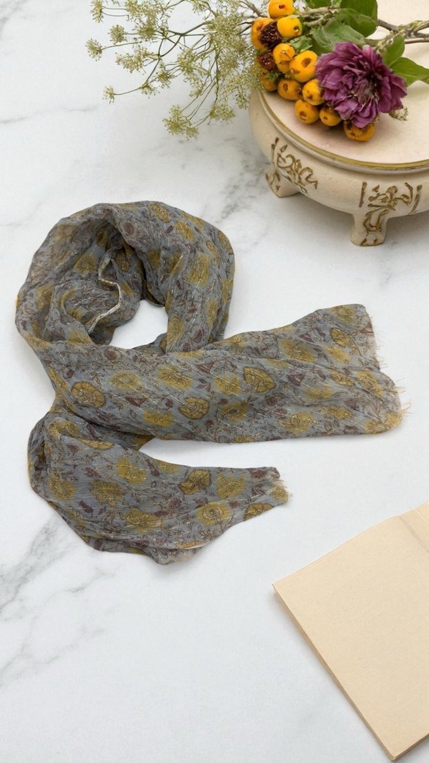 Saf ipek şal - Görsel 2