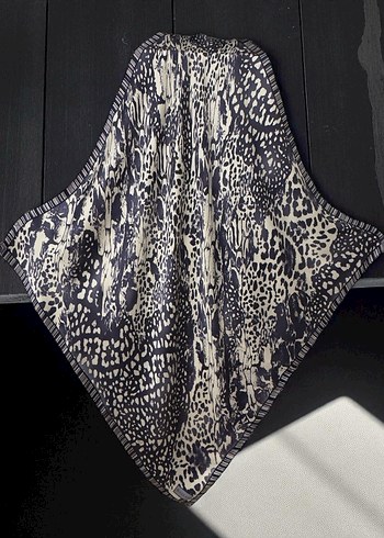 Vintage vakko ipek eşarp - Görsel 3