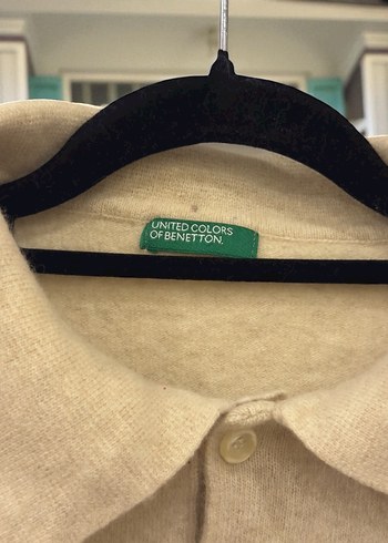 Benetton merinos kazak - Görsel 5