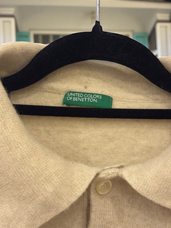 Benetton merinos kazak - Görsel 5