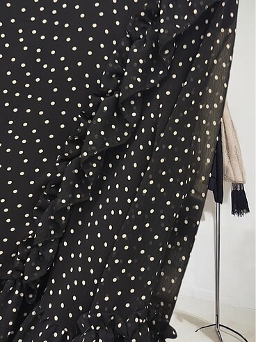 Koton puantiyeli elbise - Görsel 3