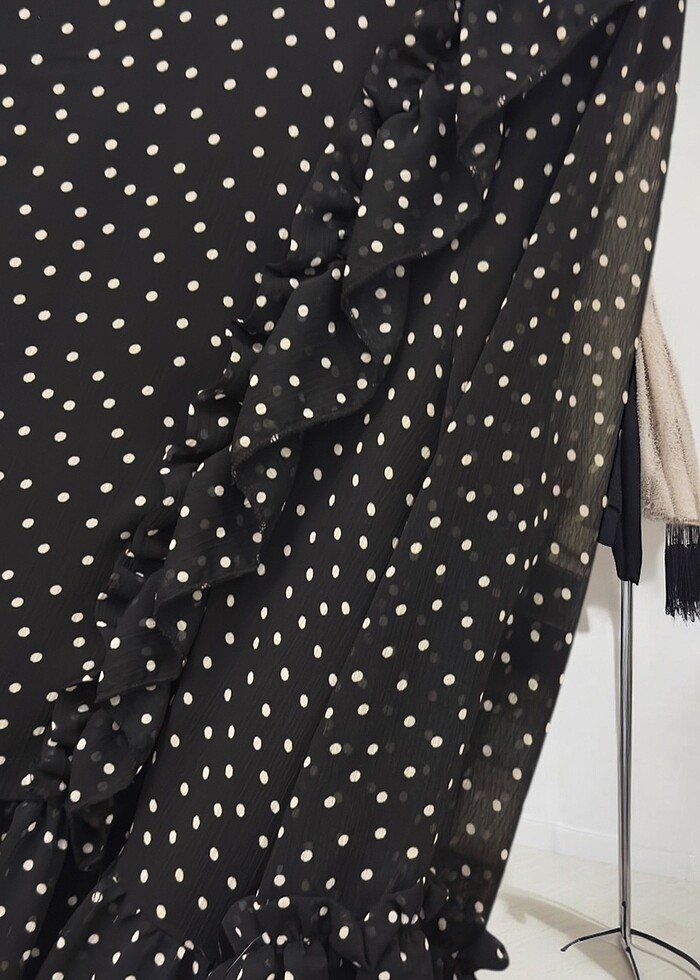 Koton puantiyeli elbise - Görsel 3