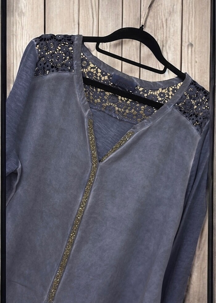 Pamuklu bluz - Görsel 3