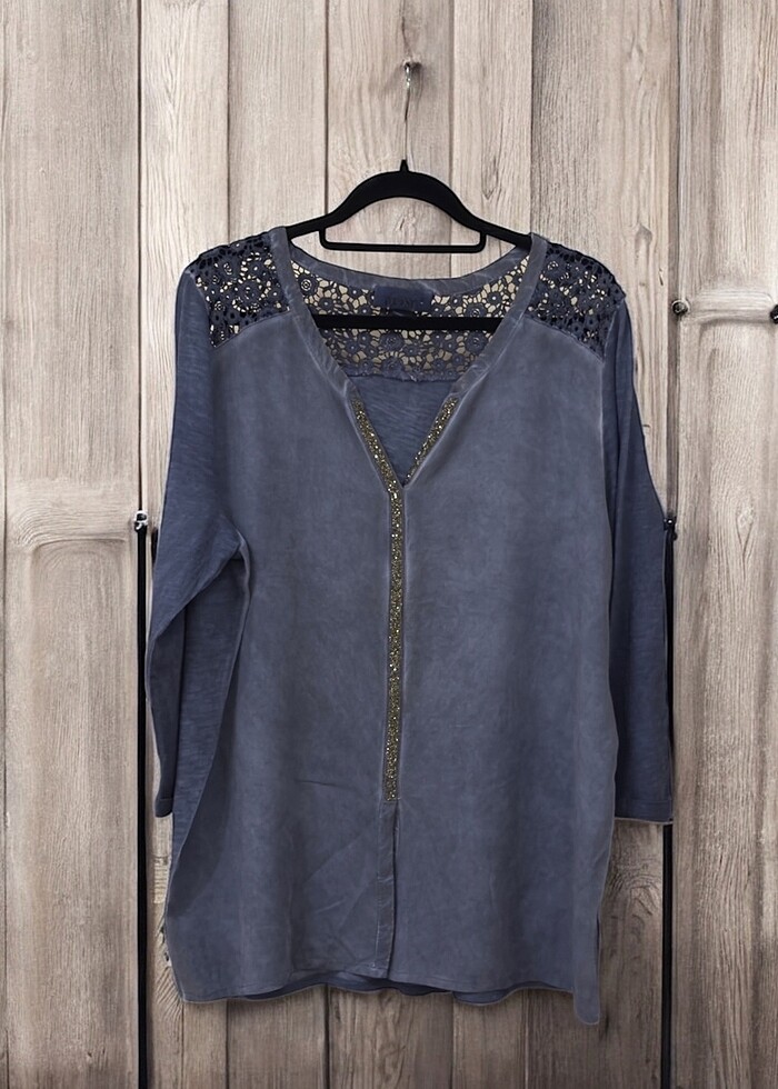 Pamuklu bluz - Görsel 2