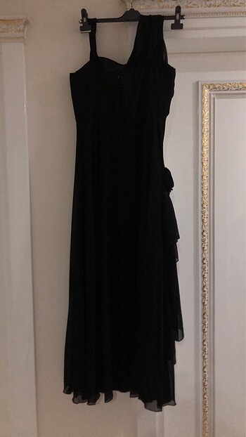 Zara Siyah Abiye Elbise