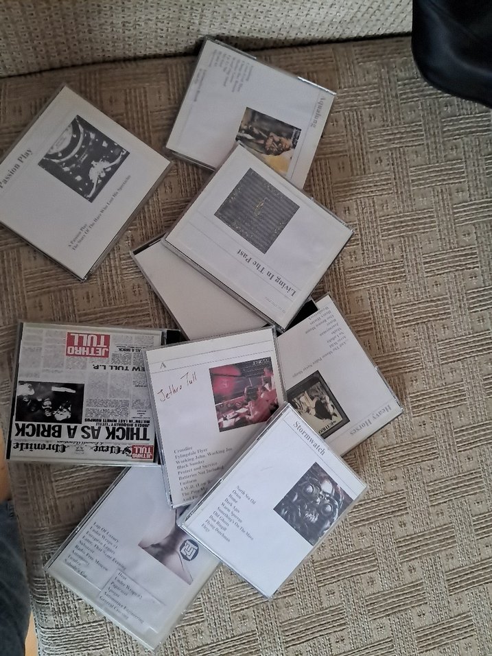 Jethro Tull CD Koleksiyonu 10 adet - Görsel 2