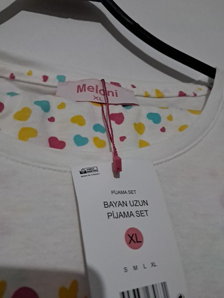 Etiketli Baskılı  pijama - Görsel 4