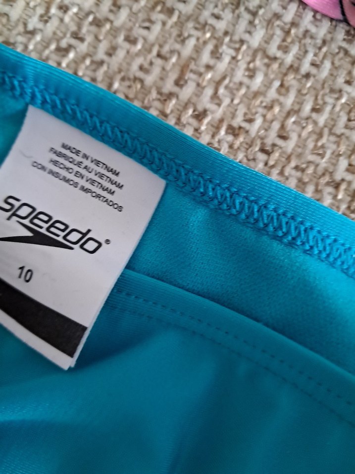 Çiçek Desenli Turkuaz Kız Bikini Takımı - Görsel 2