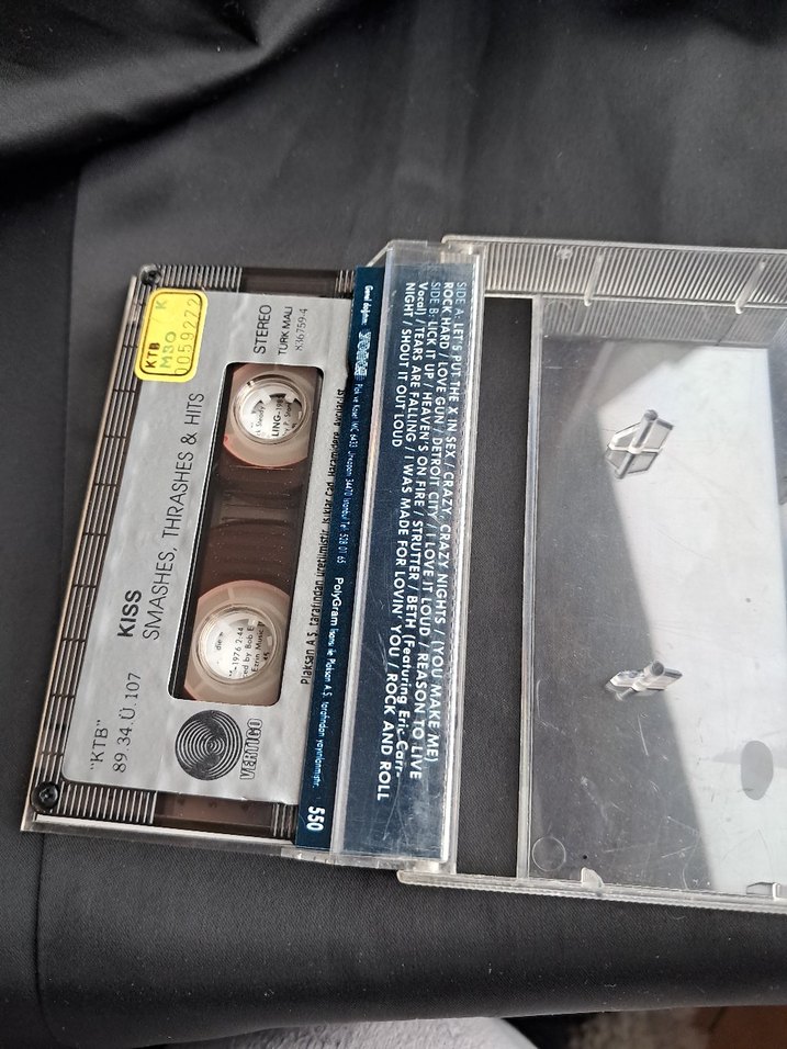 KISS - Smashes, Thrashes & Hits Kaset - Görsel 2