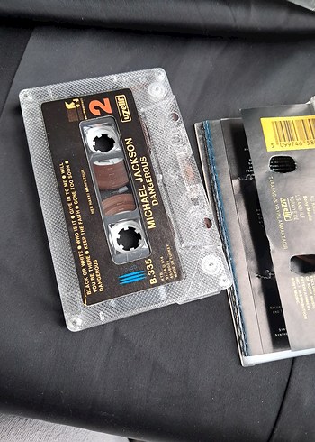 Michael Jackson Dangerous Kaset Albümü - Görsel 4