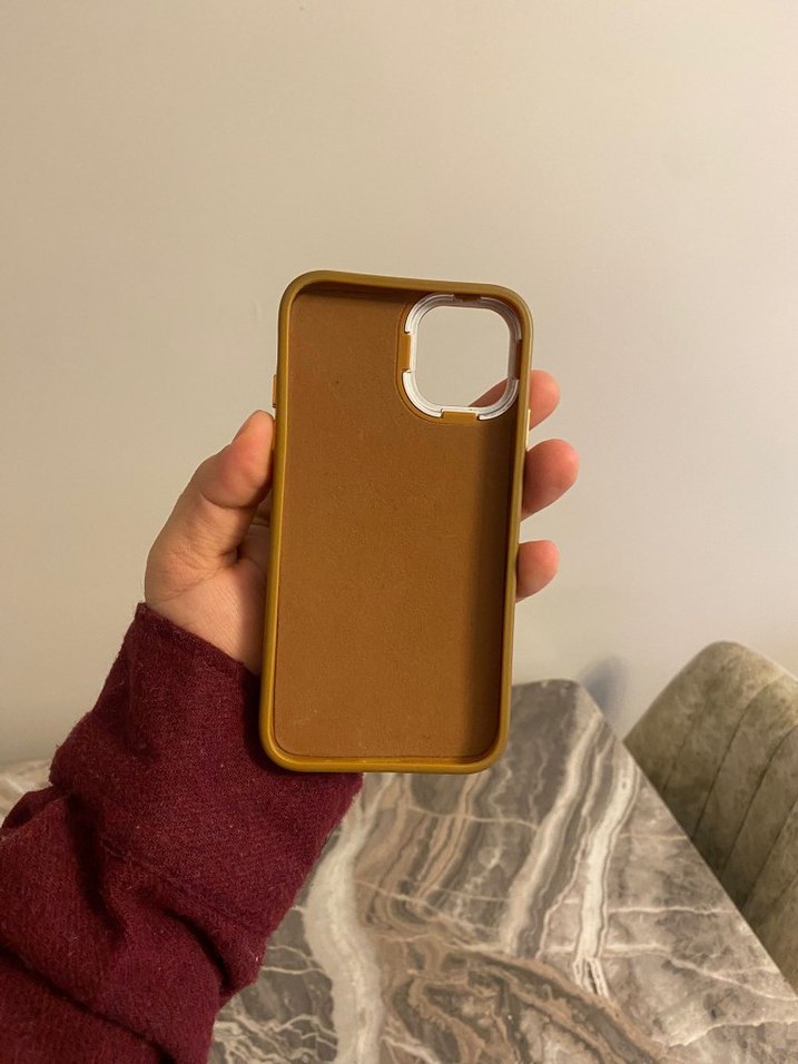 Kahverengi Telefon Kılıfı apple - Görsel 3