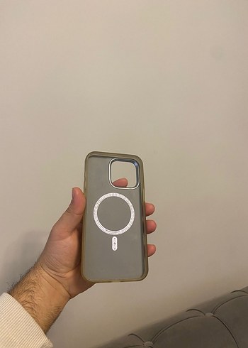 Magsafe'li Beyaz 15 Pro Max Defens Telefon Kılıfı - Görsel 4