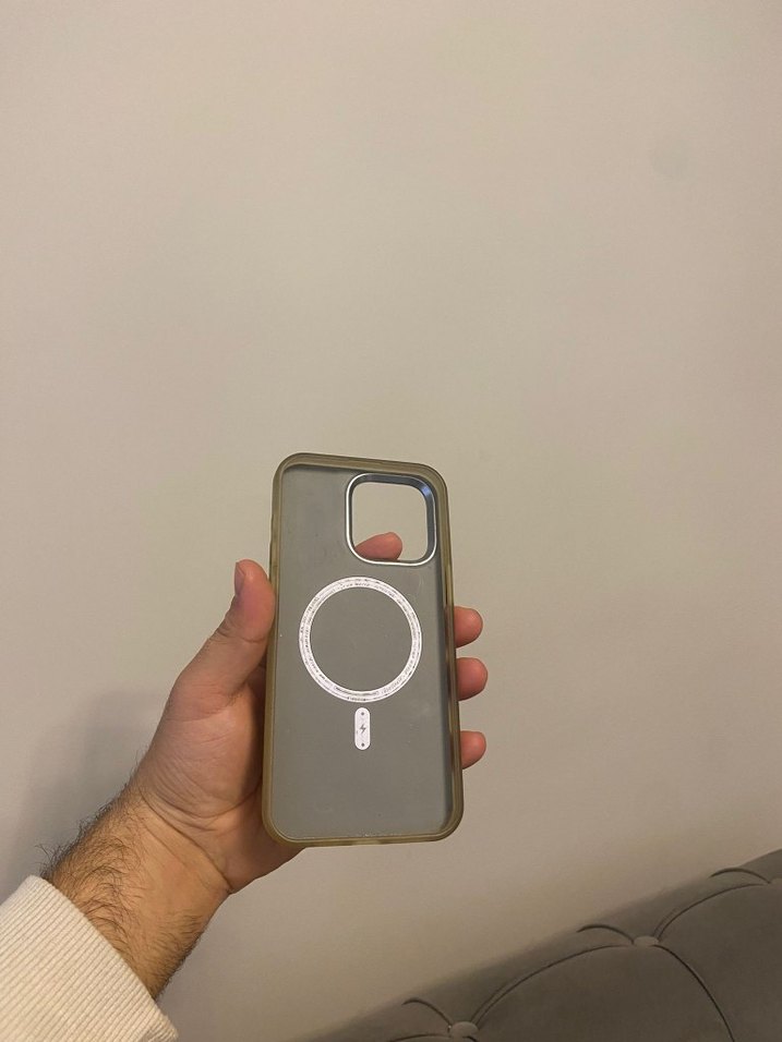 Magsafe'li Beyaz 15 Pro Max Defens Telefon Kılıfı - Görsel 4