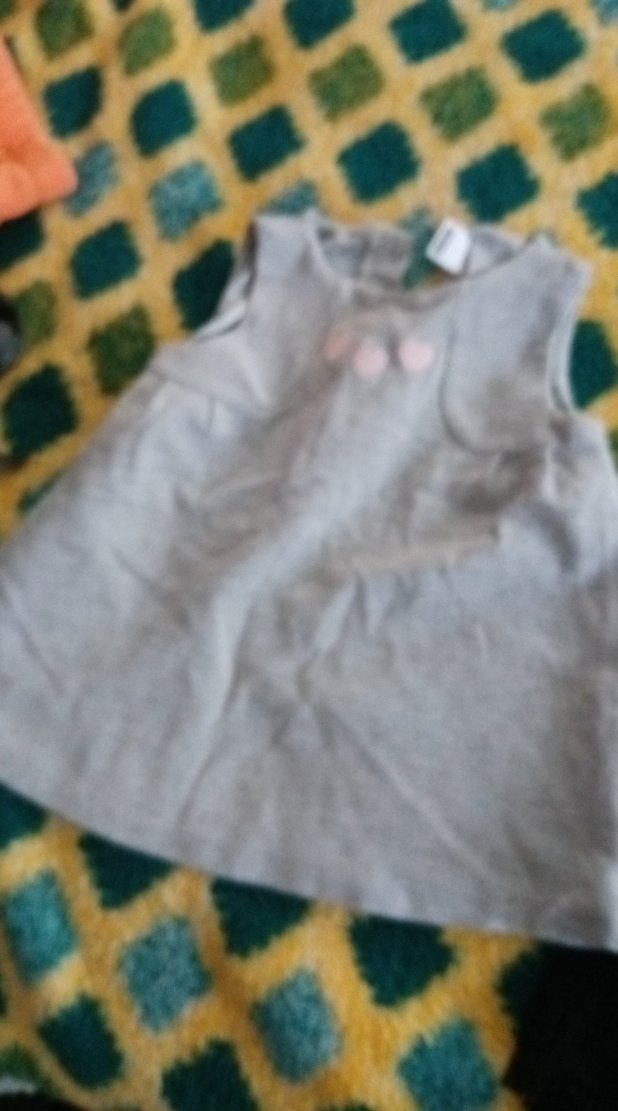 Çiçek Desenli Kız Tulum - Görsel 5