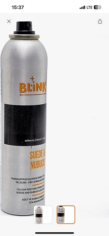 Blink sprey nubuk boya