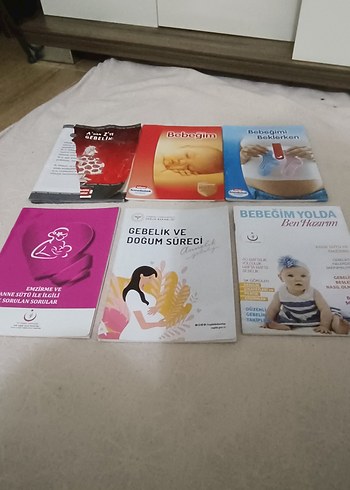 Diğer Gebelik Dogum Ve Bebek Bakimi Rehberi 6 Adet Dergi