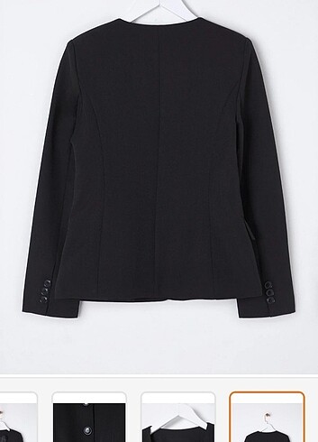 m Beden siyah Renk Blazer ceket 