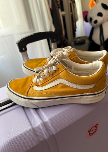 40 Beden Vans Old Skool Hardal Sarısı Spor Ayakkabı