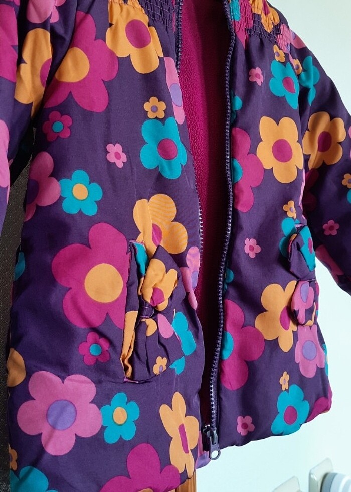 Kız çocuk mont - Görsel 4